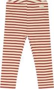 PETIT PIAO Legging Modal Striped Str 80 cm - Chili Pepper/dark Legging...