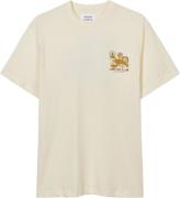 Libertine-Libertine Beat Lobster Tan Mand Hvid Kortærmede T-shirts Str...