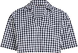 Tommy Hilfiger TJW SP CRP Gingham Blouse Kvinde Gingham Toppe Str L - ...