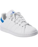 adidas Originals Stan Smith J Ftwwht/ftwwht/blu Sneakers Str 38 - hos ...