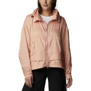 Columbia Paracutie Windbreaker Kvinde Pink Dawn Overgangsjakker Str L ...