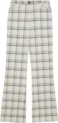 Patrizia Pepe Pantaloni/trousers Kvinde Mineral Gray Check Bukser Med ...