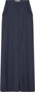 Lollys Laundry Edenll Maxi Skirt Kvinde Dark Navy Maxi Nederdele Str L...