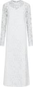 Neo Noir Mary Lace Dress Kvinde Hvid Maxi Kjoler Str 40 - hos Magasin