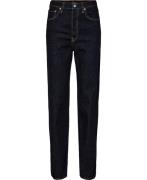 Levi's Ribcage Full Length Small Cour Kvinde Dark Indigo - Flat Finish...