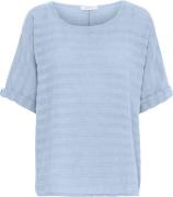 Sorbet Sbjasmin 34 TEE Kvinde Cerulean Kortærmede T-shirts Str S/M - h...