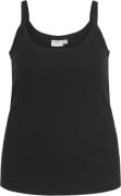 Evoked Vila Visonni S/L Tanktop/cur Kvinde Black Tanktoppe Str 46 - ho...