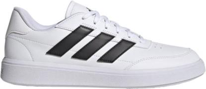 adidas Courtblock Sneakers Mand Hvid Sneakers Str 45 1/3 - hos Magasin