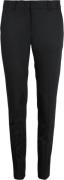 PBO Beck Long Pants Kvinde Black Bukser Med Smalle Ben Regular Fit Str...