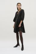 Karen by Simonsen Kbruby Indie Dress Kvinde Meteorite Midi Kjoler Str ...