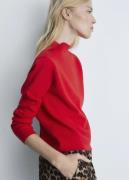 MANGO High Collar Sweater Kvinde Red Sweaters Str XXL - hos Magasin