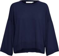 InWear Ilzeiw Pullover Kvinde Blå Sweaters Casual Fit Str L - hos Maga...