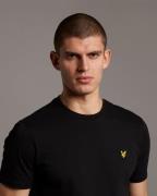 Lyle & Scott Plain Tshirt Mand Jet Black Kortærmede T-shirts Str L - h...