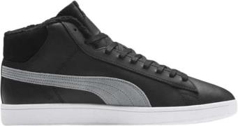 Puma Smash v2 Mid Winterized Sneakers Mand Sort Sneakers Str 44 - Læde...