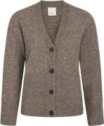 Heartmade ¤ Kivana Knit HM ¤ Kvinde Walnut Cardigans Str L - hos Magas...