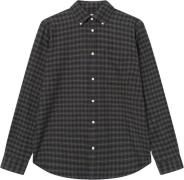 Les Deux Kent Check Shirt 2. 0 Mand Pine Green/black Langærmede Skjort...