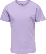 ONLY Kognew Only S/S TEE JRS Noos Str 134/140 - Purple Rose Kortærmede...