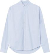 Les Deux Kristian Oxford Shirt Mand Light Blue/white Langærmede Skjort...