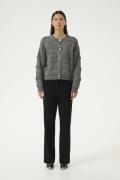 Karen by Simonsen Kbrosanne Cardigan Kvinde Dark Gray Melange Cardigan...