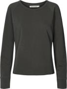 Rabens Saloner Light Stretch Long Sleeve top Nemi Kvinde Sort Langærme...