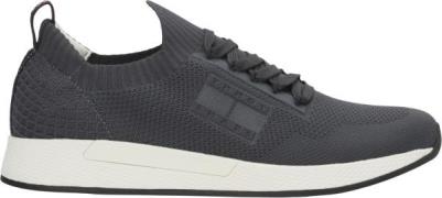 Tommy Hilfiger TJM Elevated Runner Knitted Mand New Charcoal Sneakers ...