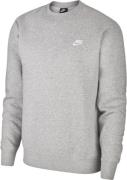 Nike Club Crewneck Mand Grey Sweatshirts Str L - Bomuld hos Magasin