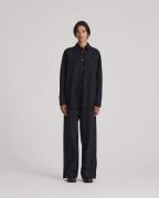 Gai&Lisva Astrid L/S Shirt Poplin Gots 243975 Kvinde Black Langærmede ...