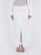 Neo Noir Vinti Melange Skirt Kvinde White Maxi Nederdele Str 40 - hos ...