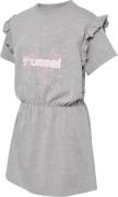 Hummel Hmljasmin Dress S/S Str 8 år / 128 cm - Grå Kjoler hos Magasin