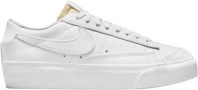 Nike Blazer Low Platform Sneakers Kvinde Hvid Sneakers Str 40 - Læder ...