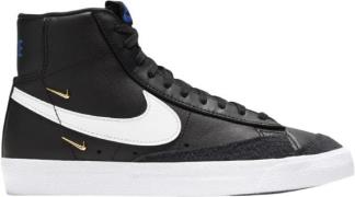 Nike Blazer mid '77 se Kvinde Black Sneakers Str 40 - Læder hos Magasi...