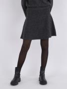 Neo Noir Gisa Knit Skirt Kvinde Antracit Korte Nederdele Str 40 - hos ...