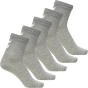 Hummel Hmlmake MY DAY Sock 5pack Str 24_27 - Grå Strømper hos Magasin