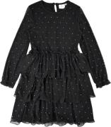 The New Tnmaise L_S Dress Str 110-116 cm/5-6 år - Black Beauty Kjoler ...