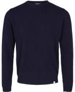 Norse Projects Sigfred Lambswool Mand Blå Sweaters Str L - hos Magasin