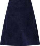 Neo Noir Loui Corduroy Skirt Kvinde Blå Korte Nederdele Str 40 - hos M...