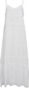 Sofie Schnoor Dress Kvinde White Black Maxi Kjoler Str 40 - hos Magasi...