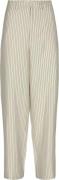 Sofie Schnoor Trousers Kvinde Sand Bukser Med Brede Ben Str L - hos Ma...