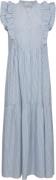 Sofie Schnoor Dress Kvinde Blue Striped Maxi Kjoler Str 40 - hos Magas...