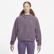 Nike Therma Fit One Oversized Full Zip Fleece Haettetroje L - Hættetrø...