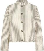 Lollys Laundry Emiliall Jacket Kvinde Stripe Overgangsjakker Str L - h...