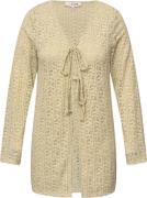 A-VIEW Mona new Cardigan Kvinde Sand Cardigans Str 40 - hos Magasin