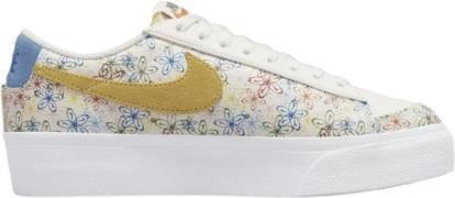 Nike Blazer low Platform Kvinde Sail/university Blue-vivid Sul Sneaker...