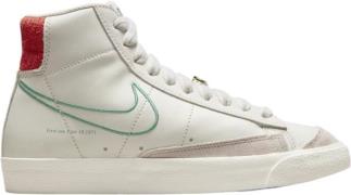 Nike Blazer mid '77 se Kvinde Beige Sneakers Str 40 - Læder hos Magasi...