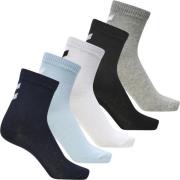 Hummel Hmlmake MY DAY Sock 5pack Str 32_36 - Blå Strømper hos Magasin