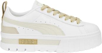 Puma Mayze Luxe Sneakers Kvinde Hvid Sneakers Str 40 - Læder hos Magas...