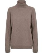 United Colors of Benetton Turtle Neck S Kvinde Brun Rullekraver Str L ...