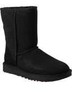 UGG Classic Short II Støvle Kvinde Black Vinterstøvler Str 36 - hos Ma...