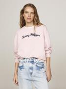 Tommy Hilfiger Mdrn REG Script Sweatshirt Kvinde Tio Sweatshirts Str L...