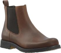 Cashott Casfreja Chelsea Boot Pull Up Leather Kvinde Cognac Chelsea Bo...